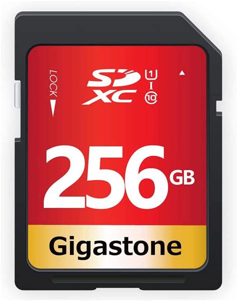 Gigastone 256GB SDXC UHS-I U1 Class 10 Flash Memory Card - Walmart.com