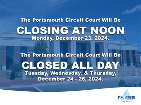 UPDATE: Christmas 2024 Holiday Closing Information for the City of ...