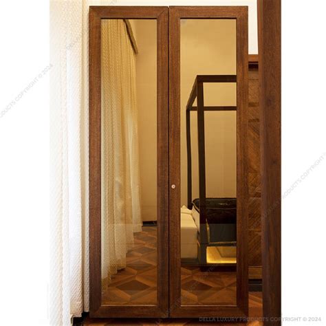 Avakshidar Four-Shutter Wardrobe for Home | Home Furniture | Della