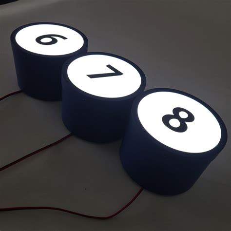 Image result for LED Lightbox Numbers