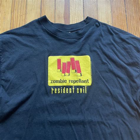 Vintage Vintage Resident Evil Zombie Repellant Shirt | Grailed