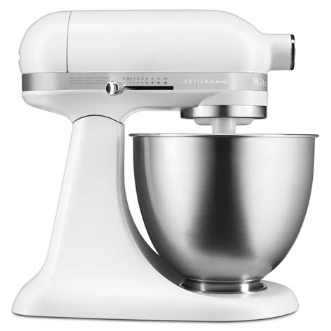 Kitchenaid Artisan Mini 3.5-quart Stand Mixer - Matte White (ksm3311xfw ...