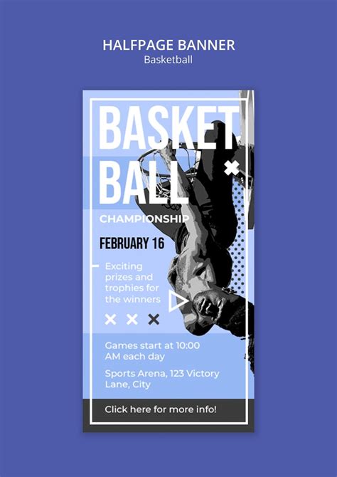 Basketball program invitation Images - Free Download on Freepik