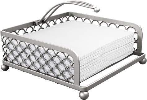 Amazon.com: Ebristar Flat Napkin Holder, Elegant Stainless Steel Metal ...