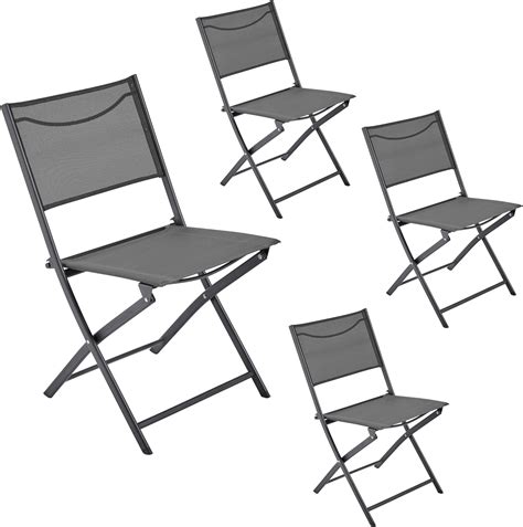Yaheetech Patio Portable Dining Chairs Set of 4 with India | Ubuy