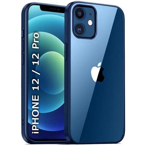 TheGiftKart Ultra-Hybrid Crystal Clear Back Cover Case for iPhone 12/12 ...