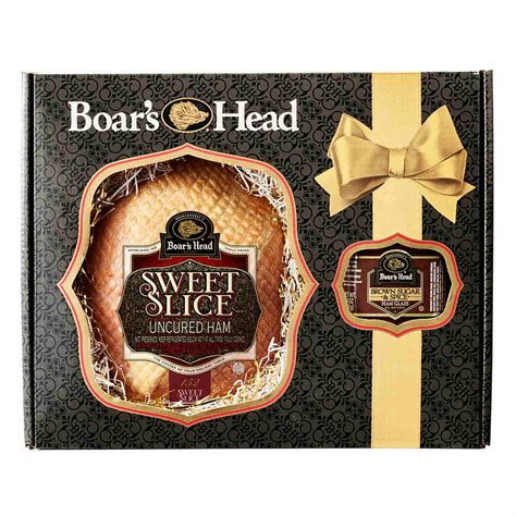 Boar's Head Holiday Gift Box - Sweet Slice Uncured Ham & Glaze - Shop ...