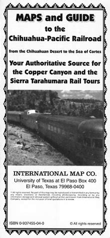 Buy Mexico: Maps and Guide to the Chihuahua-Pacific Railroad Book ...
