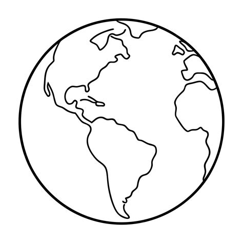 Earth Vector Drawing 的图像结果