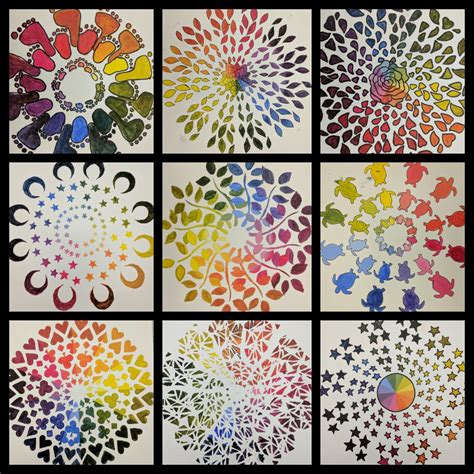 Creative Color Wheel Design Ideas