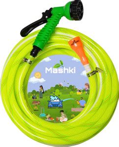 MASHKI 10 Meter 0.5 inch 3-Layered Braided Water Pipe With 7 Pattern ...