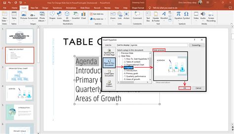 Using Hyperlinks in PowerPoint 的图像结果