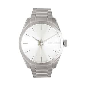 Buy Police Mens White Dial Metallic Analogue Watch - PL15712JS04MW at ...
