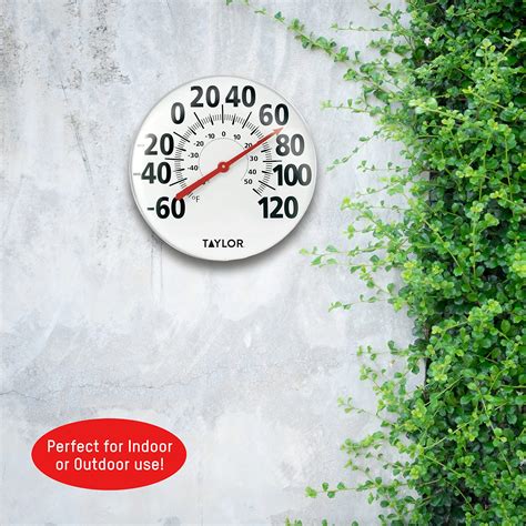 Buy Taylor Precision Products Extra Large Metal Wall Indoor Outdoor ...