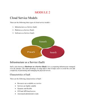 Cloud computing and virtulization Module 4 notes - Syllabus: Module ...