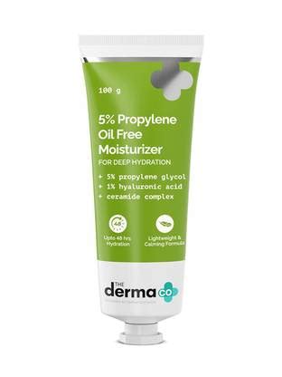 The Derma Co 5% Propylene Oil Free Moisturizer with Propylene Glycol ...