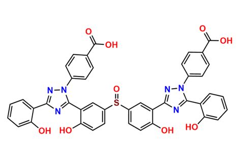 Deferasirox Sulfoxide Dimer | CAS No- 1688656-84-9 | NA