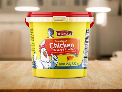 Madame Gougousse. Granulated Chicken Flavored Bouillon | Edwards ...