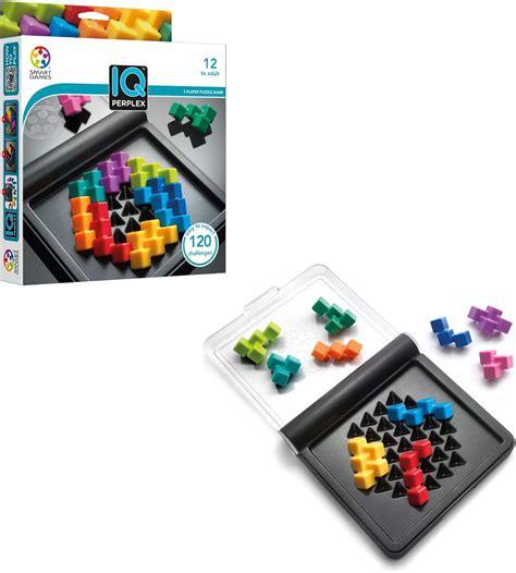 Amazon.com: SmartGames IQ Perplex Travel Puzzle Game with 120 ...