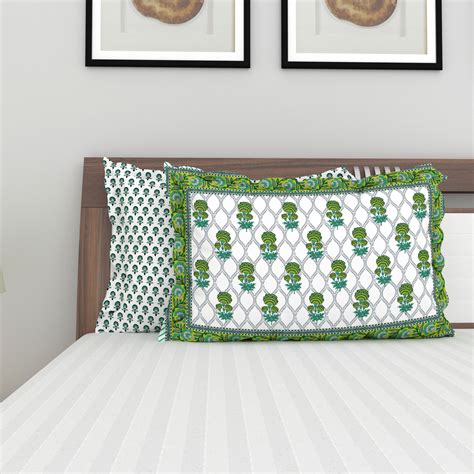 Buy India Inspired Set of 2 Pillow Covers - 45x70cm from Home Centre at ...