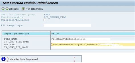 Image result for Delete File SAP EPS Delete File