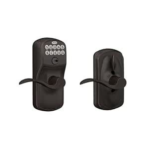 Schlage FE595 PLY 716 Acc Plymouth Keypad Entry with Flex-Lock and ...