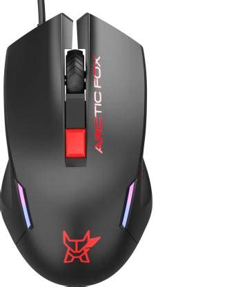 Arctic Fox Breathing Lights and DPI Upto 3600 Wired Ambidextrous ...