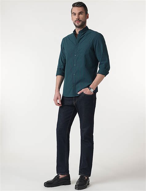 Buy Pure Cotton Button Down Collar Shirt at Marks & Spencer