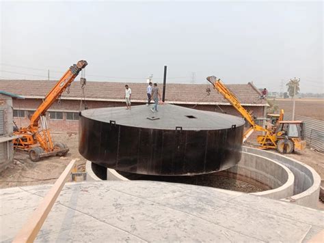 LARGE SIZE BIOGAS PLANT