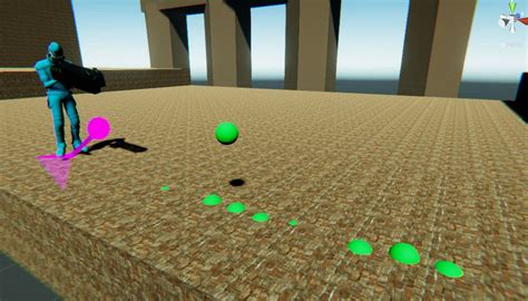 Collision Tutorial Unity 的图像结果