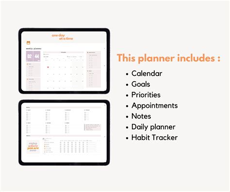 Image result for Notion Weekly Planner Template