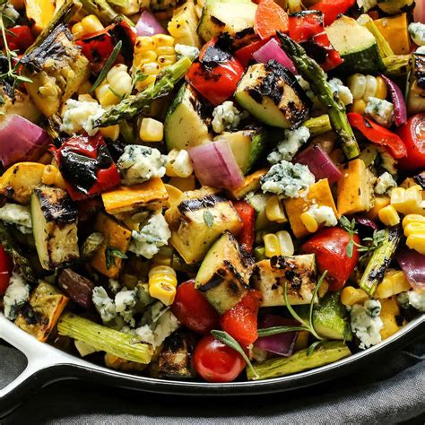 Roasted Vegetable Salad Recipe