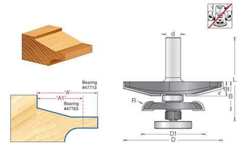 How to Set Up Raised Panel Bit with Back Cutter 的图像结果