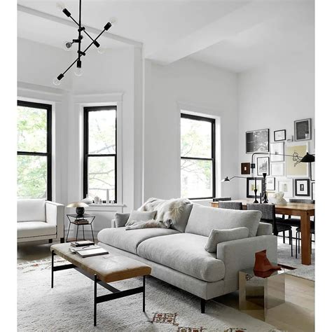 Hudson Mid Century Leather Sofa – Daia Home