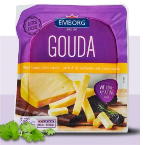Natural Gouda Block 200g Emborg – JITCO