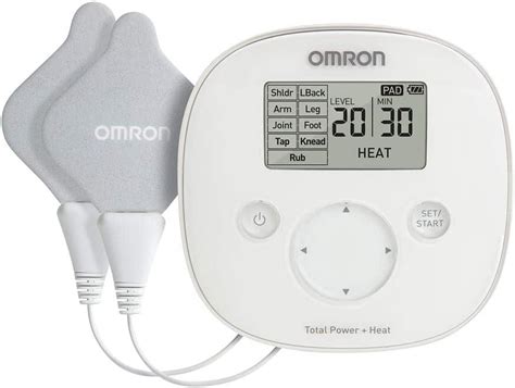 Buy OMRON Total Power Heat TENS Unit Muscle Stimulator, Simulated ...