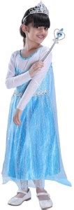 FancyDRessWaLe Frozen Elsa Kids Costume Wear Price in India - Buy ...