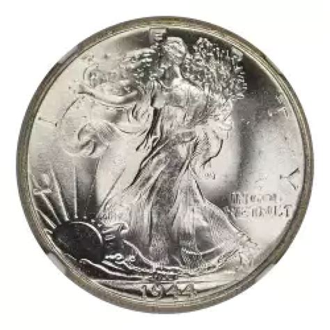 1944 Walking Liberty Half Dollar NGC MS-66 - Olevian Numismatic Rarities
