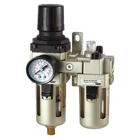 HYCO BSP Pneumatic FRL Unit (Air Filter + Regulator + Lubricator) with ...