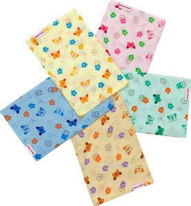 Kinder And Tender Soft Muslin Cotton Square Nappy/Diapers/Langot for ...