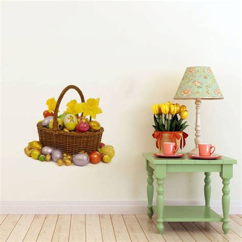 Rawpockets Decals ' Eggs Bowl ' Medium Size Wall Sticker (Wall Coverage ...