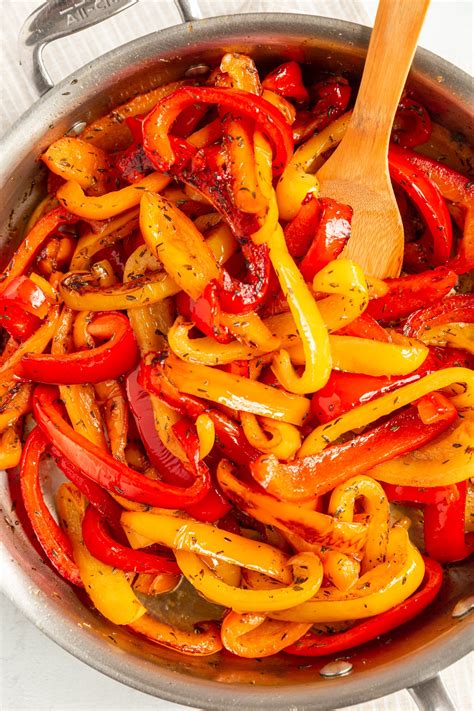 Sauteed Bell Peppers with Smoked Paprika | Savory Touch
