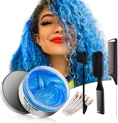 Amazon.com : ZENTANMEI Temporary Hair Color Wax 7.06 Oz Hair Styling ...