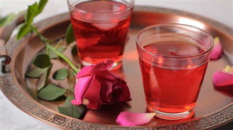 Rose Sharbat Recipe | Summer Drinks | Rose Sharbat | Homemade Summer ...