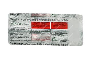 Tel Ah 80/5/12.5 MG | Order Tel Ah 80/5/12.5 MG Tablet Online at Truemeds
