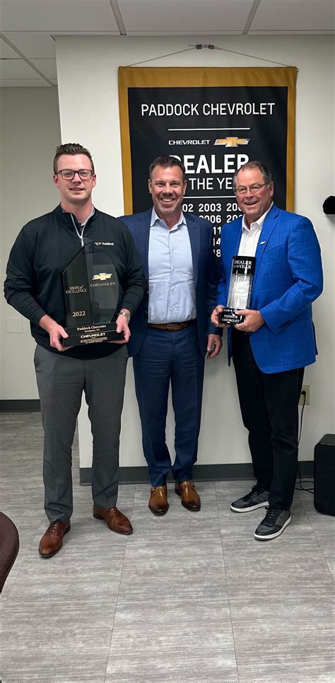 Paddock Chevrolet on LinkedIn: Yesterday Scott Bell, VP of Chevrolet ...
