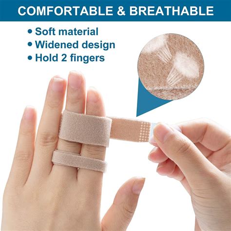Finger Buddy Wraps 12 PCS - Finger Loop Tapes for Broken, Jammed ...