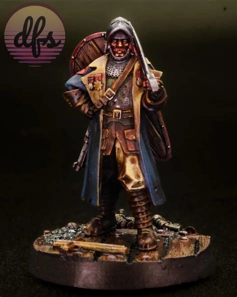 PRO PAINTED Trench Crusade Lieutenant New Antioch - Etsy