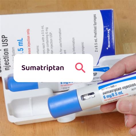 Sumatriptan migraine-medicatie