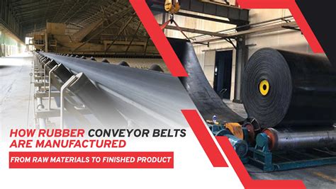 How Rubber Conveyor Belts are Made | Manufacturing Process